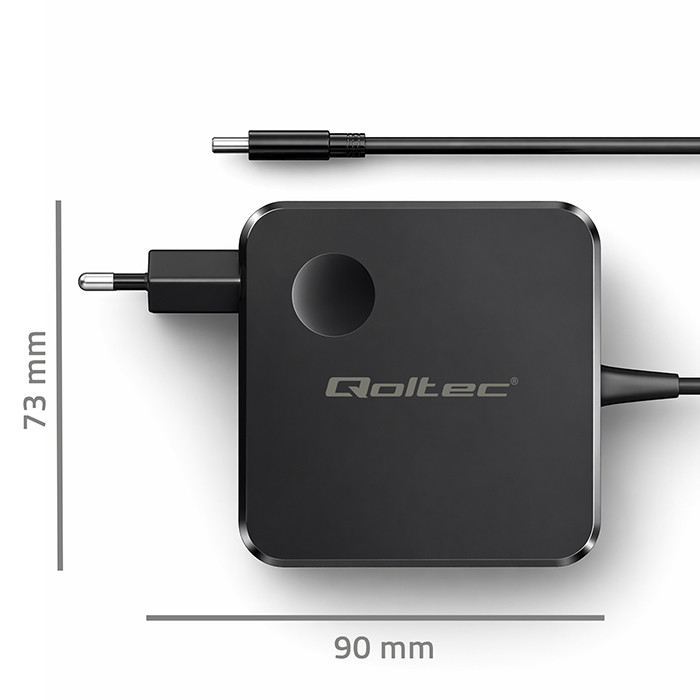 Qoltec ładowarka GaN 65W USB-C PD PPS