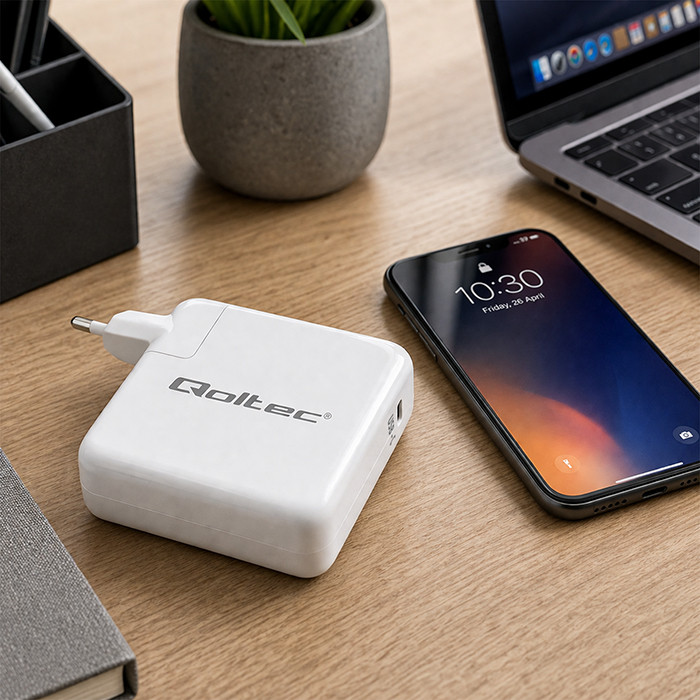 Qoltec ładowarka USB-C PD 96W
