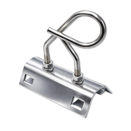 Qoltec Przelotowy uchwyt / wieszak do kabli | MBL: 4kN