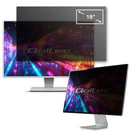 Qoltec Filtr prywatyzujący RODO 19