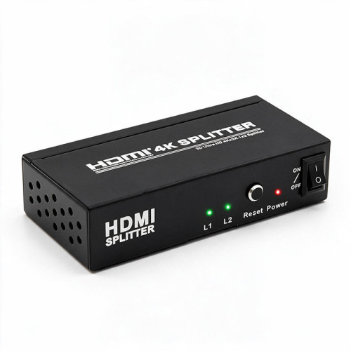 Qoltec Aktywny rozdzielacz Splitter HDMI 1x2 v.1.3b