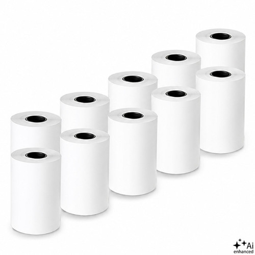 Qoltec Rolka termiczna 57 x 16 | 55g/m2 | 10szt. | BPA free