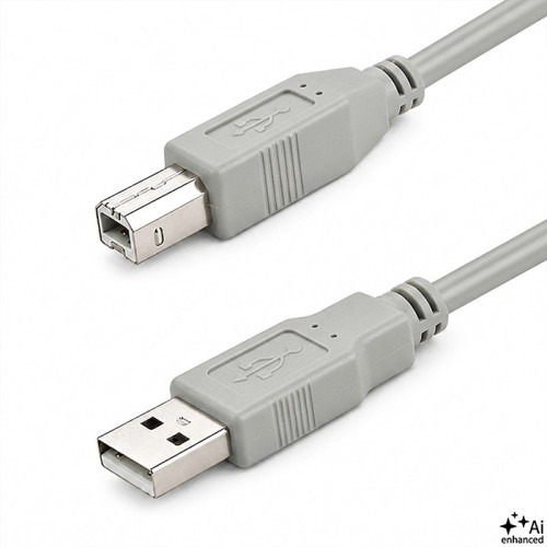 Qoltec Kabel USB 2.0 A męski | B męski | 0.19m