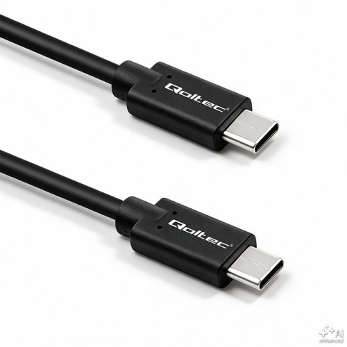 Qoltec Kabel USB-C 3.1 | USB-C 3.1 | 5 Gb/s | 3m | Czarny